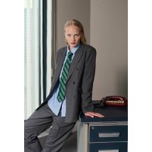Veste croisée de tailleur - Gris - 38 - Femme - Monoprix