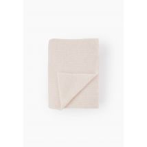 Monoprix Maison - Plaid en mohair, 130x170cm, 100% mohair - Beige Ecru - Unique