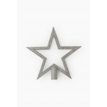 Cimier étoile, 20cm - Gris argent - Unique - Monoprix