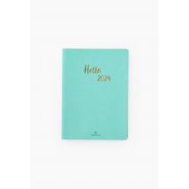 Oberthur - Hello my agenda turquoise oberthur 22x16cm - Bleu clair - Unique