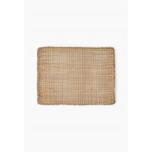 Monoprix Maison - Set de table en jonc de mer naturel, 44x33cm - Beige clair - Unique