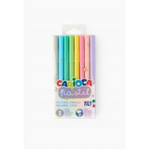 Carioca - Lot de 8 - feutres de coloriage pastel - Multicolore - Unique