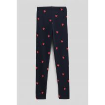 Legging imprimé - Bleu foncé - 6 ans - Enfant Fille - Monoprix