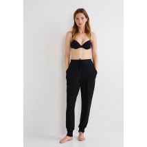 Pantalon sarouel doux et léger - Noir - M - Femme - Monoprix