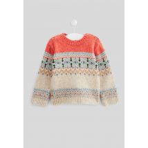 Bout'chou - Pull jacquard - Beige - 6 mois - Bébé