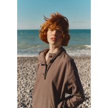 Anorak en coton - Vert - XS - Femme - Monoprix