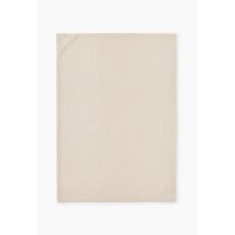 Monoprix Maison - Torchon, 50x70cm, nid d'abeille, coton - Beige Ecru - Unique