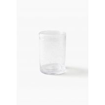 Monoprix Maison - Gobelet finition bullé, 30cl - Transparent - Unique