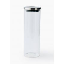 Monoprix Maison - Bocal 2l, finition couvercle inox - Transparent - Unique