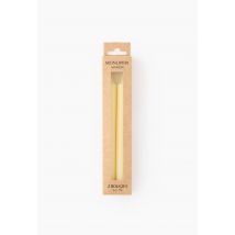 Monoprix - Lot de 2 bougies droites, 2,1x20cm - Beige Ecru - Unique