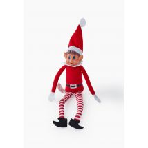 Marque Nationale - Elfe corps mou vinyle/habits rouges 30cm - Multicolore - Unique - Enfant