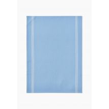 Torchon à bandes, 50x70cm, coton - Bleu - Unique - Monoprix