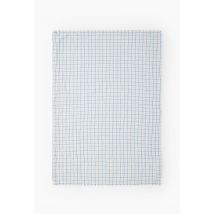 Torchon, 50x70cm, gaze de coton - Bleu - Unique - Monoprix