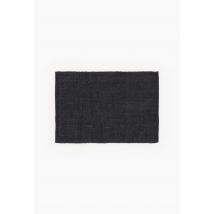 Tapis de bain à boules, 50x70cm, polycoton - Gris foncé - 50x70 cm - Monoprix