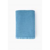 Monoprox Maison - Drap de bain nid d abeille, 70x140cm, coton bio - Bleu clair - 70x140 cm