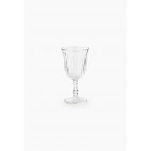 Marque Nationale - Verre à vin finition striée, 18cl - Transparent - Unique