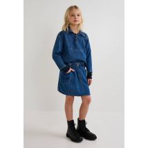 Jupe à poches - Bleu foncé - 10 ans - Enfant - Monoprix