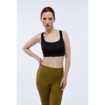 Sport - Brassière de sport avec détail résille - Noir - M - Femme