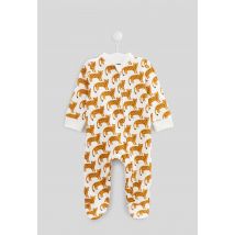 Bout'chou - Dors-bien avec zip en molleton - Beige Ecru - 9 mois - Bébé