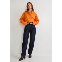 Jean boyfriend - Bleu - 36 - Femme - Monoprix