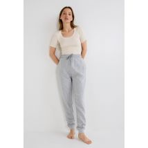 Sport - Pantalon de jogging en molleton de coton bio gots - Gris - S - Femme
