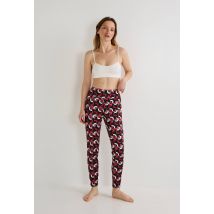 Sport - Legging de sport imprimés géométriques - Bleu foncé - M - Femme