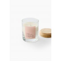 Bougie en cire végétale dans pot en verre parfumée