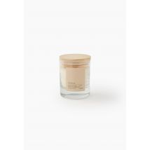 Bougie en cire végétale dans pot en verre - santal