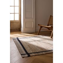 Tapis jute, 140x200 cm - Beige clair - 90x160 cm - Monoprix