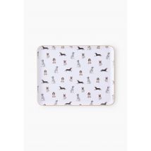 Plateau finition imprimée, 36cm - Blanc - Unique - Monoprix