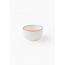 Bol finition liseré, 12cm - Blanc - Unique - Monoprix