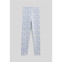 Legging imprimé - Bleu - 12 ans - Enfant Fille - Monoprix