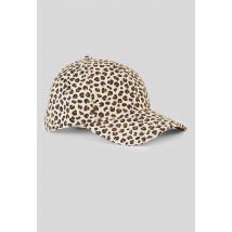 Casquette, imprimé animalier - Beige clair - Unique - Femme - Monoprix