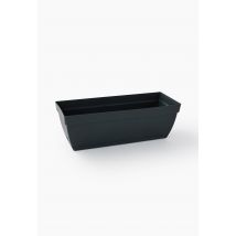 Marque Nationale - Jardinière, 50 cm, plastique - Gris foncé - Unique