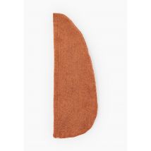 Serviette pour cheveux en éponge 0 twist, 100% coton bio gots - Brun - Unique - Monoprix