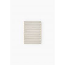 Porte savon, 13,5x10,1cm, en céramique - Brun clair - Unique - Monoprix
