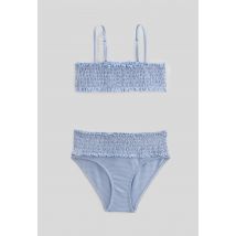 Maillot de bain 2 pièces imprimé - Bleu clair - 6 ans - Enfant - Monoprix