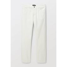 Jean straight - Beige Ecru - 42 - Homme - Monoprix
