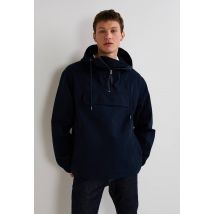 Veste coupe vent à capuche - Bleu foncé - L - Homme - Monoprix