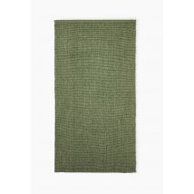 Tapis extérieur cadre, 80x150cm, 100% polypropylène - Vert foncé - 80x150 cm - Monoprix