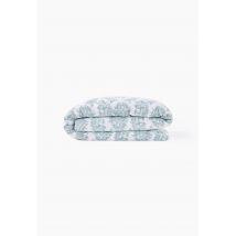 Housse de couette imprimée , , 100% coton bio gots - Vert clair - 240x260 cm - Monoprix