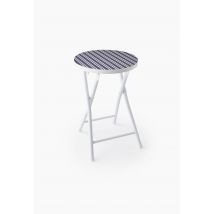 Tabouret pliable, 30x30x45 cm, en mdf - Beige clair - Unique - Monoprix