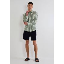 Short en velours - Bleu foncé - 38 - Homme - Monoprix