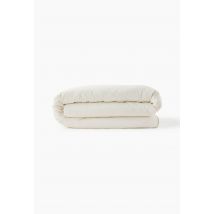 Housse de couette, satin de coton bio - Beige Ecru - 220x240 cm - Monoprix