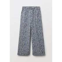 Pantalon fluide imprimé en coton - Beige clair - 8 ans - Enfant - Monoprix