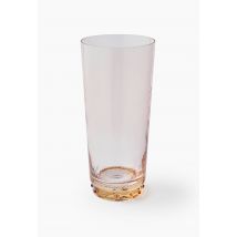 Vase en verre, diamètre 14cm hauteur 22cm, pierre gonalons x monoprix - Multicolore - Unique - Monoprix Createurs