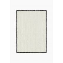 Torchon nid abeille beige, 50x70cm, 100% coton - Brun clair - Unique - Monoprix