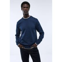 Pull col rond made in france - Bleu foncé - XXL - Homme - Monoprix Premium