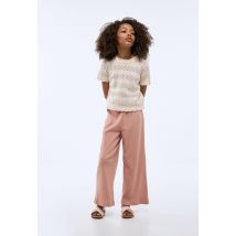 Pantalon cotelé - Rose - 8 ans - Enfant Fille - Monoprix