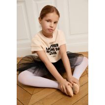 Sweat sans manches imprimé - Beige clair - 12 ans - Enfant Fille - Monoprix